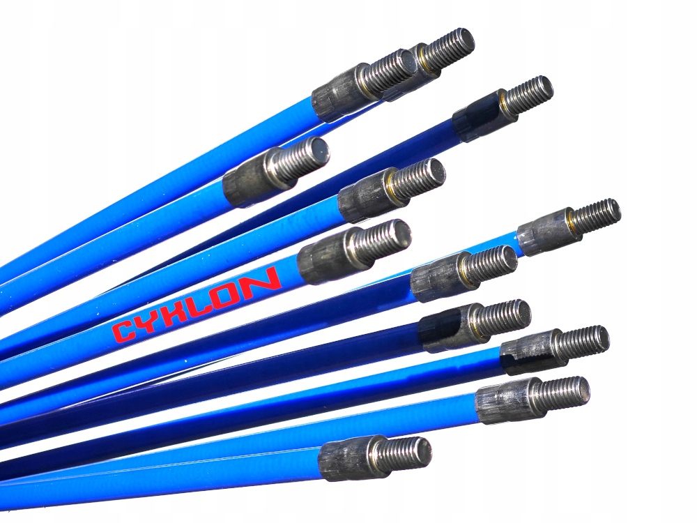 FLEXIBEL NYLONFÖRLÄNGNING 1M - FÖR SKORSTENRENGÖRING FRÅN UNDERT FÖR CYKLON KIT